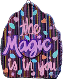 Handmade Fairy Door - The Magic Is In You Rear of Door