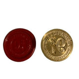 Harry Potter Style platform 9 3/4 Wax Seal Stamp Head and Sample Seal