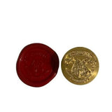 Harry Potter Style Hogwarts Wax Seal Sample and Wax Seal Head
