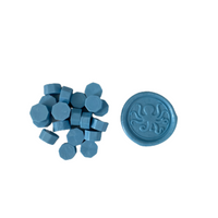 Light Blue Wax Seal Beads