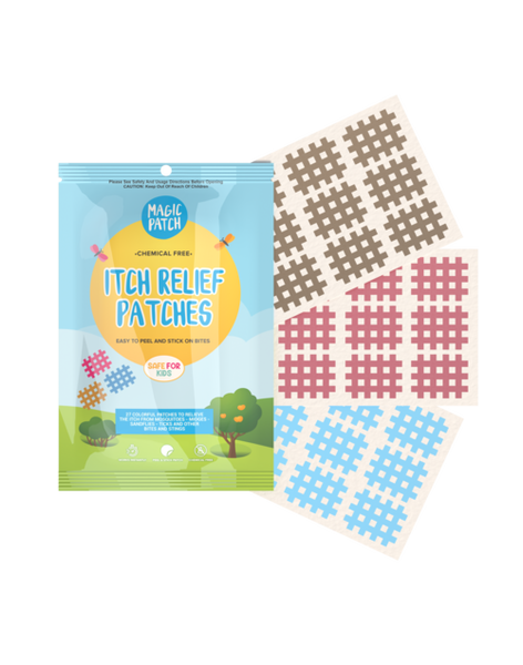 MagicPatch Itch Relief Patches Open Packet