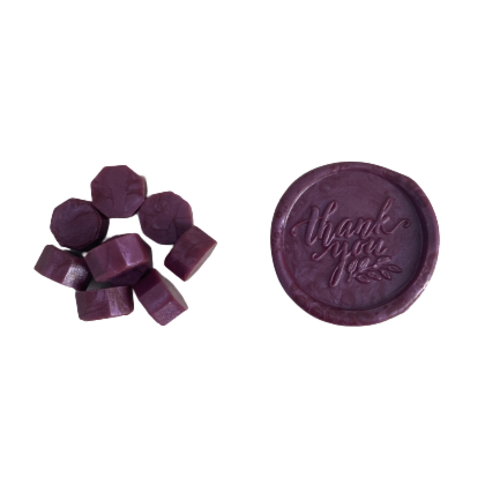Purple Wax Seal Beads