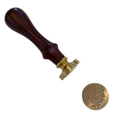 Rosemary Wax Seal Stamp and Handle