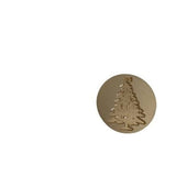 Christmas Tree with Ornaments Wax Seal Stamp with gorgeous wee ornaments